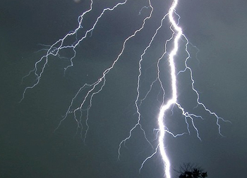 lightning stri...
